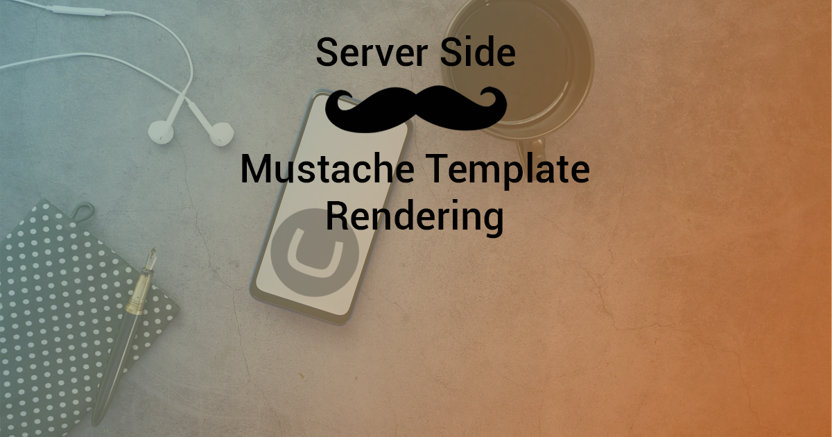 Server-Side Mustache template rendering within Umbraco 8